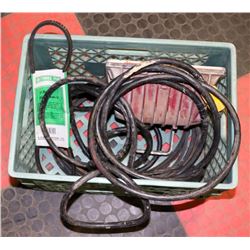 TOTE W/ LARGE ALUMINUM WORKLITE W/ H/D CORD & SOME