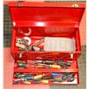 Image 1 : LARGE STEEL TOOLBOX WITH TOOLS