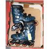 Image 1 : KIDS BLUE EXPLORER INLINE SKATES SIZE 5.