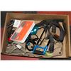 Image 1 : BOX OF ASST TOOLS INCL MAKITA DRILL
