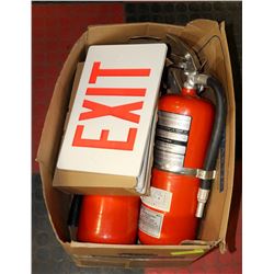 LOT OF 2 FIRE EXTINGUISHERS MODEL ABC 10-F WITH