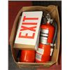 Image 1 : LOT OF 2 FIRE EXTINGUISHERS MODEL ABC 10-F WITH