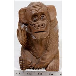 WOODEN APE "FLIPPING THE BIRD"
