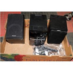 PANASONIC MINI STEREO SYSTEM WITH REMOTE, CD/DVD