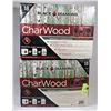 Image 1 : 2 BOXES OF ORGANIC CHARCOAL CHAR WOOD.