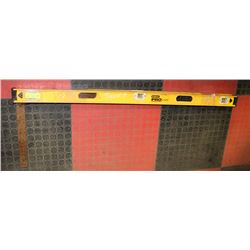 2 STANLEY FATMAX ALUMINUM 4 FT. LEVELS &