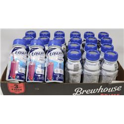 LOT OF 24 MIXED BERRY ENSURE MEAL REPLACEMENT