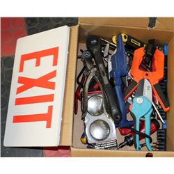 BOX OF TOOLS