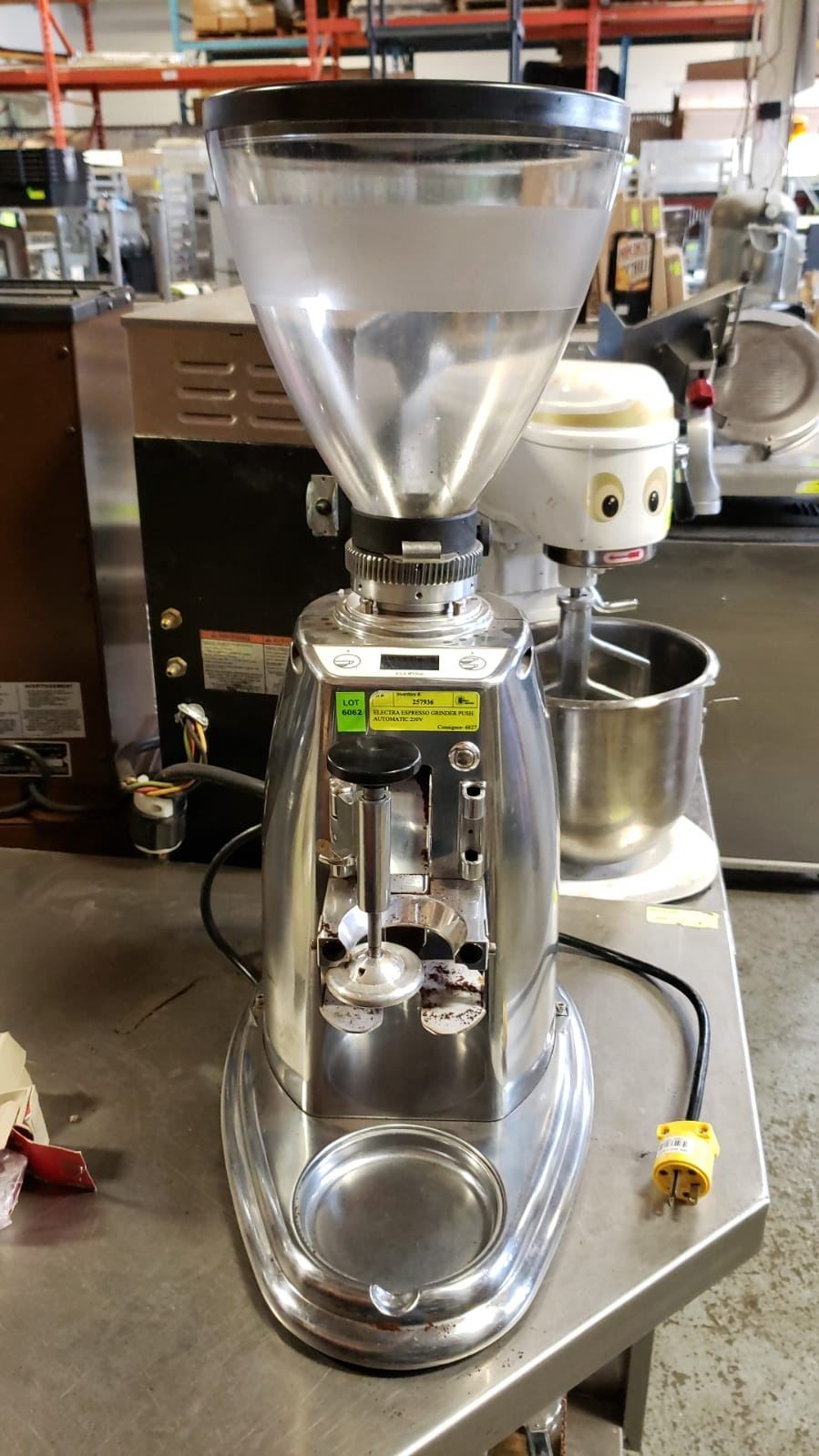 ELECTRA ESPRESSO GRINDER PUSH AUTOMATIC 230V Kastner Auctions