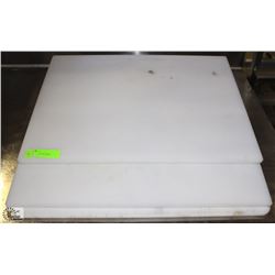 LOT OF 3 ASSORTED COMMERCIAL CUTTING BOARDS