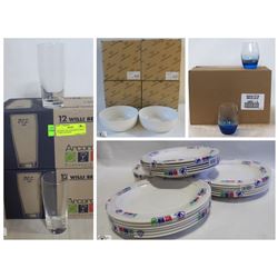 FEATURED LOT: HIGH END COMMERCIAL GLASSWARE