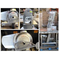 FEATURED LOT: MEAT SAWS & SLICERS.