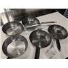Image 1 : 8.25" FRY PANS, INDUCTION CAPABLE - LOT OF 5