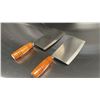 Image 1 : WOODEN HANDLE CLEAVERS - LOT OF 2