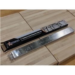 17.75" STAINLESS STEEL STRONG MAGNETIC KNIFE BAR