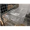 Image 1 : 1/3 SIZE, 4" DEEP POLYCARB INSERTS & LIDS - LOT O