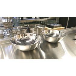 4QT HEAVY DUTY MIXING BOWLS - LOT OF 2
