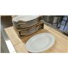 Image 1 : 11" OVAL PLATTERS - LOT OF 12