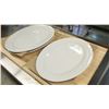 Image 1 : 18" OVAL PLATTERS - LOT OF 3
