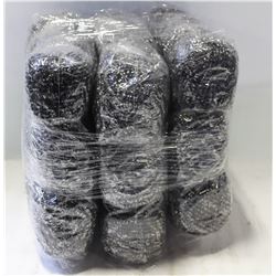 50 GRAM STAINLESS POT SCRUBBERS - LOT OF 36