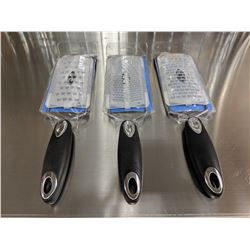 FINE, COARSE, EXTRA COARSE GRATERS - SET OF 3