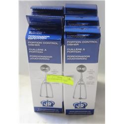 SET OF SIX PORTION SCOOPS