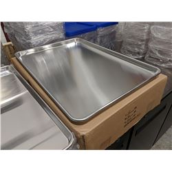 18" X 26" FULL SIZE ALUMINUM BUN PANS - CASE OF