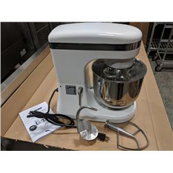 NEW 7QT PLANETARY MIXER WITH GUARD AND ATTACHMENTS