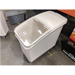 27 GALLON ROLLING INGREDIENT BIN