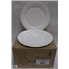 Image 1 : 11" INFINITY DINNER PLATES - LOT OF 12 (1 CASE),