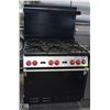 Image 1 : WOLF 36" NATURAL GAS SIX BURNER RANGE WITH OVEN