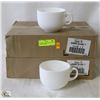 Image 1 : 17OZ/500ML JUMBO WHITE MUGS - 2 CASES, LUMINARC