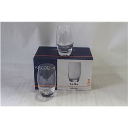 BOX OF 6 CARDINAL HI BALL GLASS, 14-1/4 OZ.