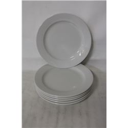 BOX OF 6 CARDINAL 7" SIDE PLATE, ARCOROC