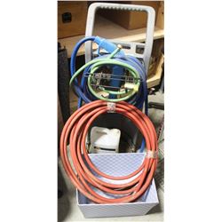 COMMERCIAL FLOOR SANITATION DOLLY & HOSE