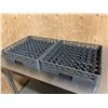 Image 1 : 64 PEG PLATE/DISH RACKS, 19.75" X 19.75" X 4" -