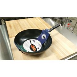 11" CARBON STEEL NON-STICK WOK, INDUCTION CAPABLE