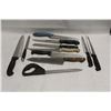 Image 1 : LOT OF 10 PLUS KITCHEN KNIVES INCL CHICAGO
