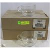Image 1 : 17OZ/500ML CLEAR GLASS MUGS - 2 CASES, LUMINARC 79