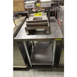 THORINOX COMMERCIAL S/S PREP-TABLE W/ UNDERSHELF