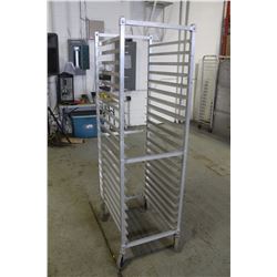 20-SLAT BAKERS COOLING RACK ON CASTORS