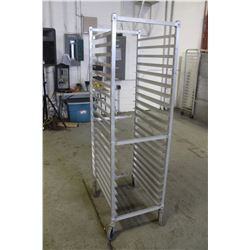 20-SLAT BAKERS COOLING RACK ON CASTORS