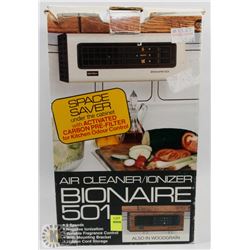 SPACE SAVER BIONAIRE AIR CLEANER/ IONIZER