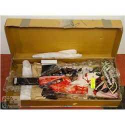 JAPANESE HAGOITA DECORATION RACKET WITH STAND