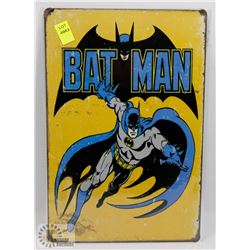 NEW 12" X 8" BATMAN METAL SIGN