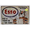 Image 1 : NEW 12" X 8" ESSO METAL SIGN