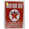 Image 1 : NEW 12" X 8" TEXACO METAL SIGN