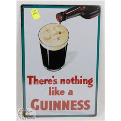 NEW 12" X 8" GUINNESS METAL SIGN