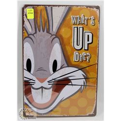 NEW 12" X 8" BUGS BUNNY METAL SIGN