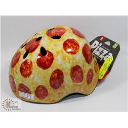NEW KRASH PIZZA KIDS MULTI SPORT HELMET